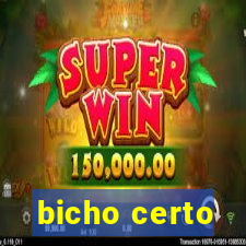 bicho certo